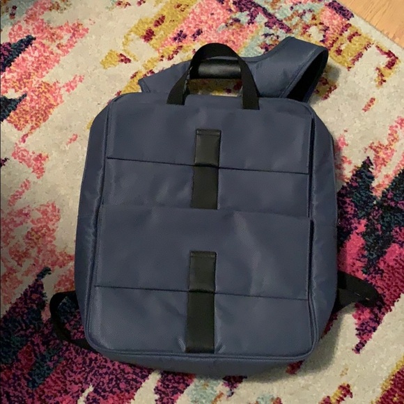 Banana Republic Sleep Blue Work Backpack - Picture 1 of 7